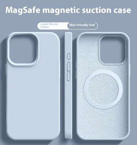 Magnetic Liquid Silicone Magsafe Case For iPhone